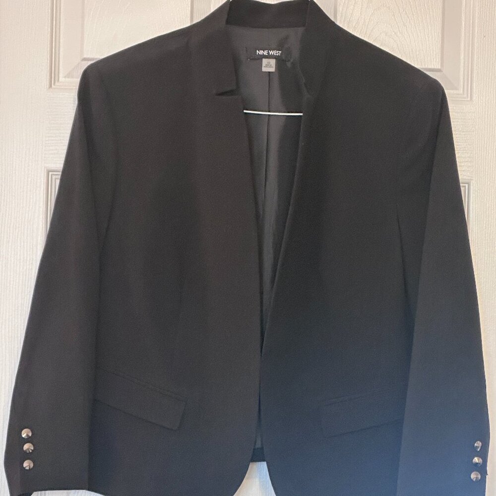 Nine West Black Blazer Size 12